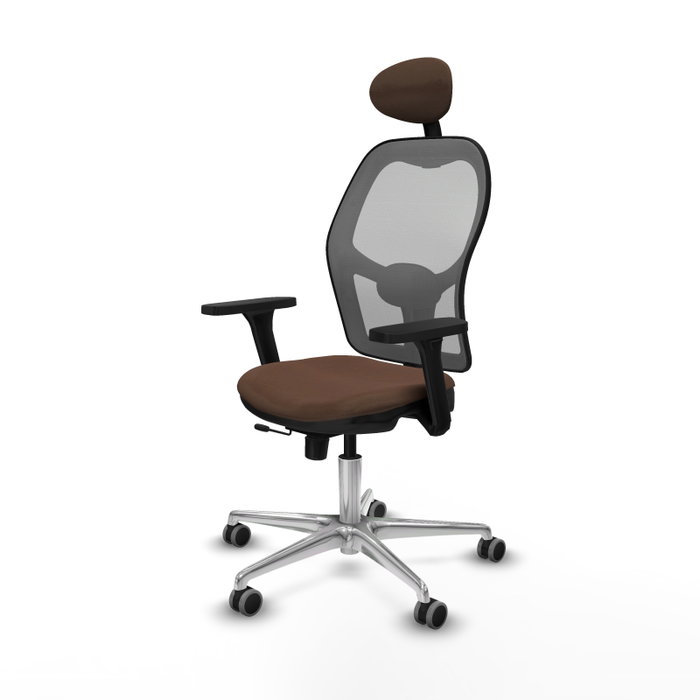 PIQUERAS Y CRESPO Silla de oficina Jorquera con mecanismo Sincro/Traslack, Brazos 3D y Cabecero Fijo PIQUERAS Y CRESPO Silla de oficina Jorquera con mecanismo Sincro/Traslack, Brazos 3D y Cabecero Fijo