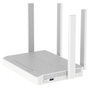 Keenetic Hero 4G+ AX1800 Wi-Fi 6 Router 4G/LTE con USB 3.0, Gris/Blanco