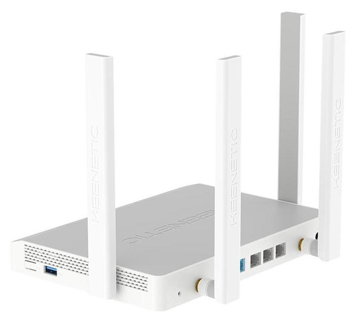 Keenetic Hero 4G+ AX1800 Wi-Fi 6 Router 4G/LTE con USB 3.0, Gris/Blanco Keenetic Hero 4G+ AX1800 Wi-Fi 6 Router 4G/LTE con USB 3.0, Gris/Blanco