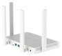 Keenetic Hero 4G+ AX1800 Wi-Fi 6 Router 4G/LTE con USB 3.0, Gris/Blanco