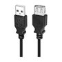LogiLink Cable USB 2.0 USB-A/M a USB-A/F, 2 m, negro