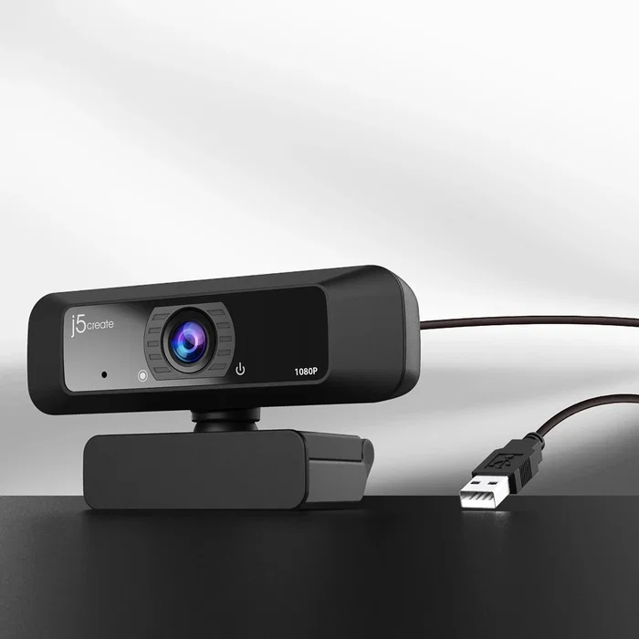 j5create JVCU100-N Cámara Web Full HD con Rotación de 360° j5create JVCU100-N Cámara Web Full HD con Rotación de 360°