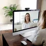 j5create JVCU100-N Cámara Web Full HD con Rotación de 360°