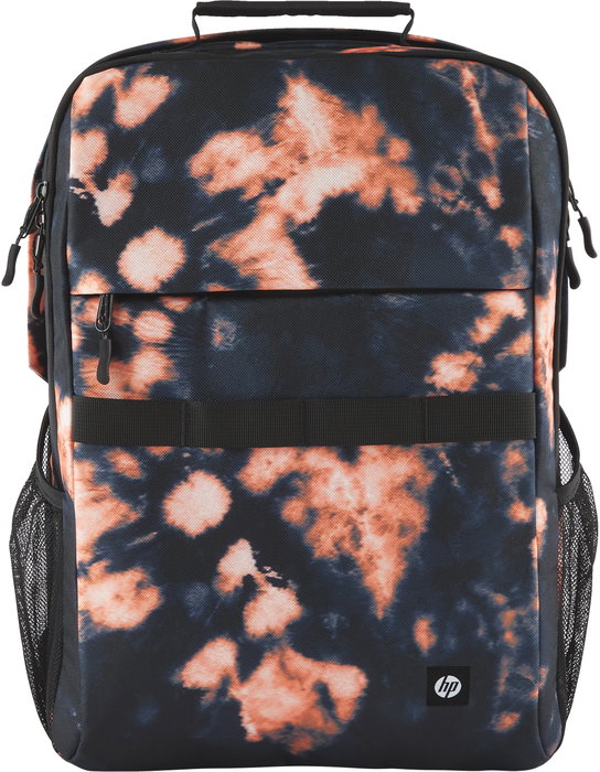 HP Campus XL Tie Dye Backpack Negro y Naranja