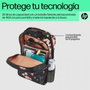 HP Campus XL Tie Dye Backpack Negro y Naranja