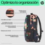 HP Campus XL Tie Dye Backpack Negro y Naranja