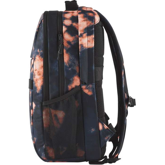 HP Campus XL Tie Dye Backpack Negro y Naranja