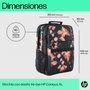 HP Campus XL Tie Dye Backpack Negro y Naranja