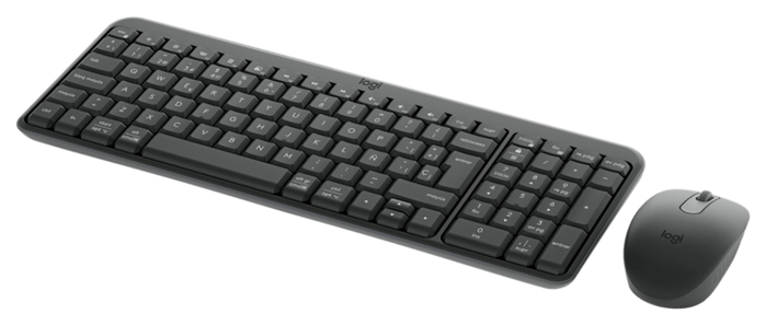 Logitech MK250 Combo de Teclado y Ratón Bluetooth Grafito QWERTY Español