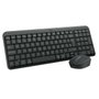 Logitech MK250 Combo de Teclado y Ratón Bluetooth Grafito QWERTY Español