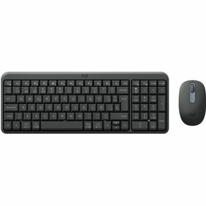 Logitech MK250 Combo de Teclado y Ratón Bluetooth Grafito QWERTY Español