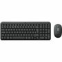 Logitech MK250 Combo de Teclado y Ratón Bluetooth Grafito QWERTY Español