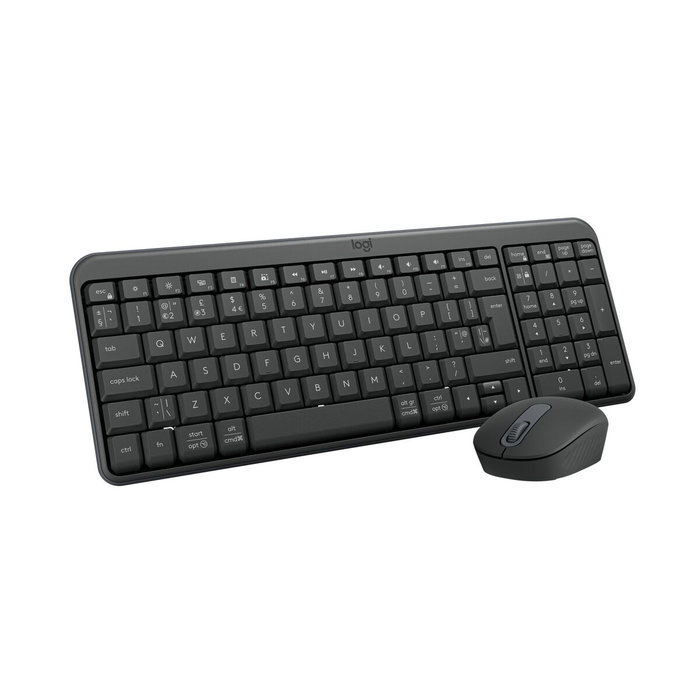 Logitech MK250 Combo de Teclado y Ratón Bluetooth Grafito QWERTY Español
