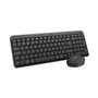 Logitech MK250 Combo de Teclado y Ratón Bluetooth Grafito QWERTY Español