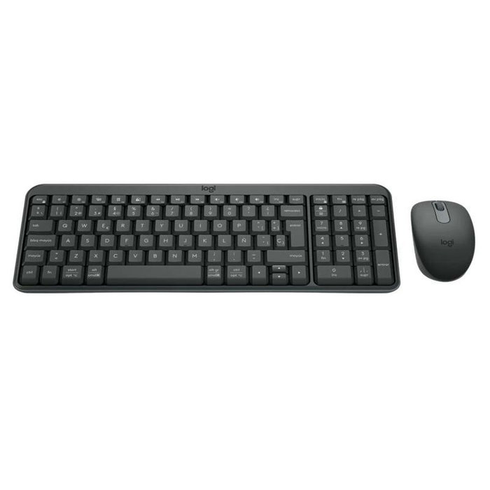 Logitech MK250 Combo de Teclado y Ratón Bluetooth Grafito QWERTY Español
