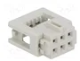HARTING Conector IDC hembra de 6 pines 2x3 recto