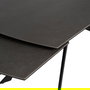 Mesa Extensible Gris Oscuro 180 X 90 X 76 cm