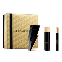 Carolina Herrera Bad Boy Eau de Parfum 100 ml + Gel de Baño + Miniatura 10 ml Set Regalo