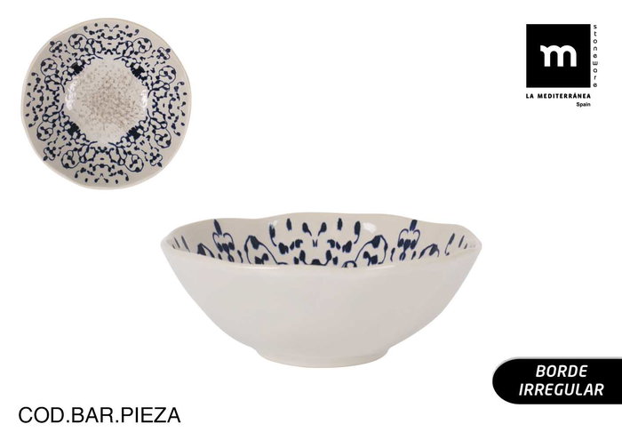 La Mediterranea Bol Jerica Iberica Brillo 16 cm (24 Unidades) La Mediterranea Bol Jerica Iberica Brillo 16 cm (24 Unidades)