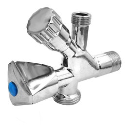 MT Válvula Mixta para Lavadora y Lavabo con Cuerpo de Latón CW617N - Ø½ x ¾ x 3/8 Pulgadas