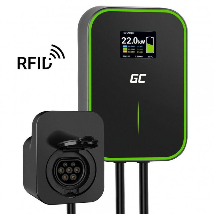 Green Cell EV PowerBox 22kW con toma Type 2 Green Cell EV PowerBox 22kW con toma Type 2
