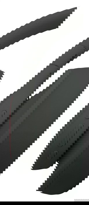 Elbe ABT-B26-N Auricular de Diadema Bluetooth Plegable Negro/Rojo con Micrófono y Aux-in