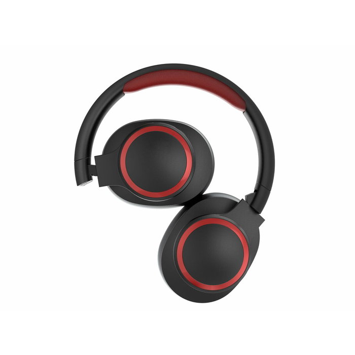 Auriculares ELBE Negro Rojo Auriculares ELBE Negro Rojo