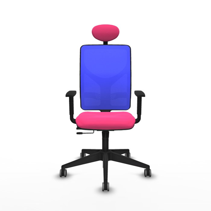 PIQUERAS Y CRESPO Silla de oficina Motilla con mecanismo Sincro/Traslack, Rosa y Azul PIQUERAS Y CRESPO Silla de oficina Motilla con mecanismo Sincro/Traslack, Rosa y Azul