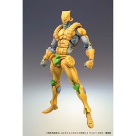Medicos Entertainment Jojo's Bizarre Adventure Stardust Crusaders - The World (DIO's Stand) Figura de Acción Chozokado 16.5 cm con 5 Manos y Cabeza Extra