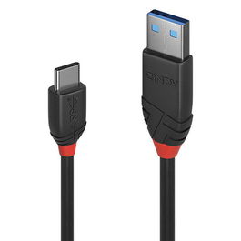 Lindy USB 3.1 Type C Macho - USB 3.1 Macho 0.15m Negro
