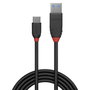 Lindy 36914 Cable USB Negro 0.15 m USB-C a USB-A 3.2 Gen 1 (3.1 Gen 1)