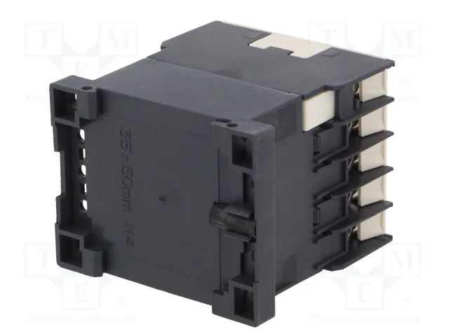 SCHNEIDER ELECTRIC Contactor TeSys K LC1K12004B7 4-polar 12A 24VAC