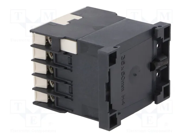SCHNEIDER ELECTRIC Contactor TeSys K LC1K12004B7 4-polar 12A 24VAC