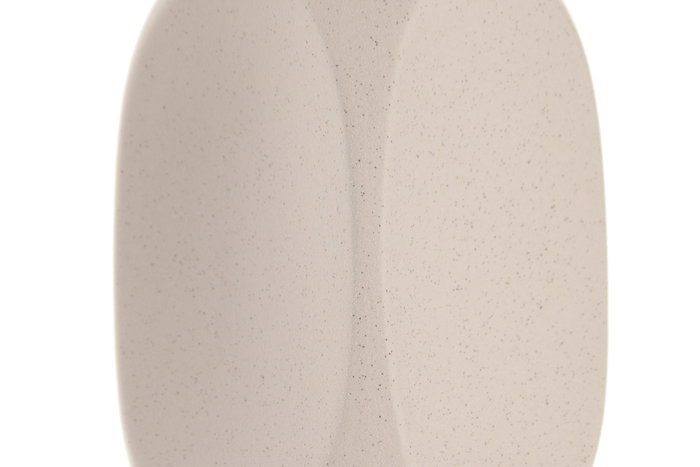 DKD Home Decor Jarrón de Gres Rugoso Blanco 10x10x18 cm DKD Home Decor Jarrón de Gres Rugoso Blanco 10x10x18 cm