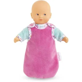 Corolle Muñeca Bebé Mini Calin Bonne Nuit Papillons - 20 cm - Pijama y Saco de Dormir - Desde 18 Meses