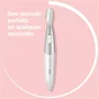 Braun FG1106 Mini recortadora de precisión para Bikini, 1 velocidad, a Batería, Gris/Blanco