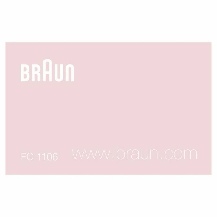 Braun Mini recortadora de precisión FG1106 BIKINI Gris/Blanco Braun Mini recortadora de precisión FG1106 BIKINI Gris/Blanco