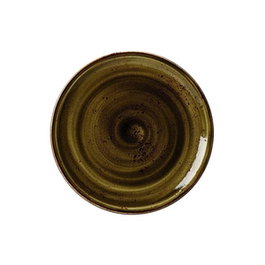 Steelite Craft Marron Plato Llano Coupe 25,5 cm (Set de 24)