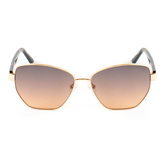 Guess GU00102-5632F Gafas de sol para mujer con estructura dorada y lentes marrones Guess GU00102-5632F Gafas de sol para mujer con estructura dorada y lentes marrones
