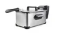 Taurus Fry 3 Freidora Eléctrica Acero Inoxidable 3 Litros (1kg Patatas) 2000W, Temperatura Regulable 150-190°C, Desmontable y Aptapara Lavavajillas