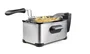 Taurus Fry 3 Freidora Eléctrica Acero Inoxidable 3 Litros (1kg Patatas) 2000W, Temperatura Regulable 150-190°C, Desmontable y Aptapara Lavavajillas