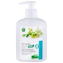 Santiveri Jabón Líquido Árbol del Té para Rostro y Manos 250ml