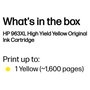 HP 963XL Cartucho de Tinta Amarillo de Alto Rendimiento (XL)