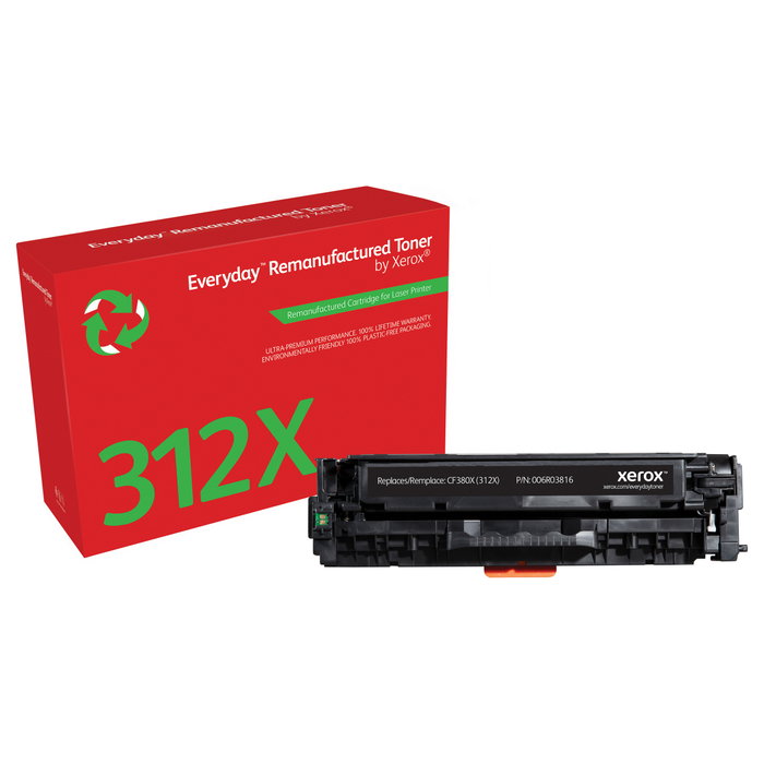 Xerox Everyday Tóner Negro compatible con HP 312X (CF380X)