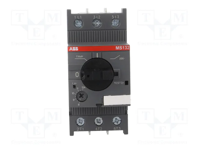 ABB MS132-12 Interruptor motorizado 5,5kW 208÷690VAC