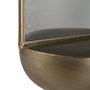 Ixia Espejo Oro Envejecido Metal-Cristal 40 x 20 x 37 cm