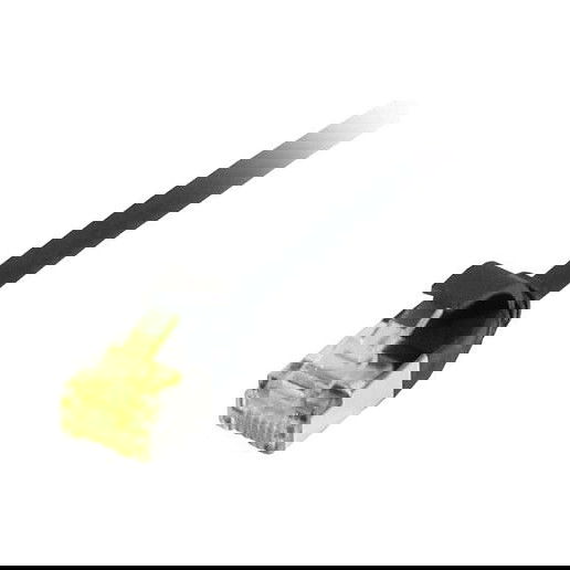 Synergy21 Patchkabel RJ45 CAT6A 500Mhz 0,15m Negro U/FTP Slimline Superflex AWG32 con Cable CAT7 Synergy21 Patchkabel RJ45 CAT6A 500Mhz 0,15m Negro U/FTP Slimline Superflex AWG32 con Cable CAT7