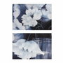 DKD Home Decor Set de 2 Cuadros de Lienzo sobre MDF 90x60 cm Pintados a Mano