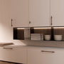 Emuca Lote de 5 tiradores para mueble Riad, L232mm, intereje 192mm, Aluminio, Bronce