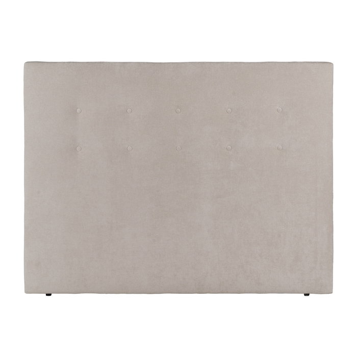 Cabecero Crema Tejido Dormitorio 165 X 8 X 125 cm Cabecero Crema Tejido Dormitorio 165 X 8 X 125 cm